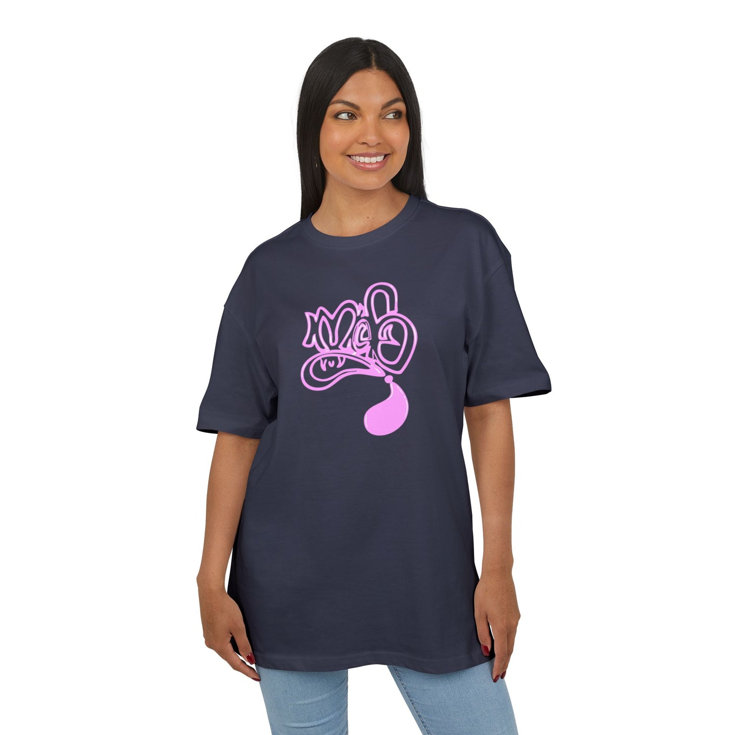 Vibrant Expression Unisex Oversize Tee | Cool Casual Wear, Streetwear, Gift for Friends, Everyday Comfort, Art-Inspired Fashion