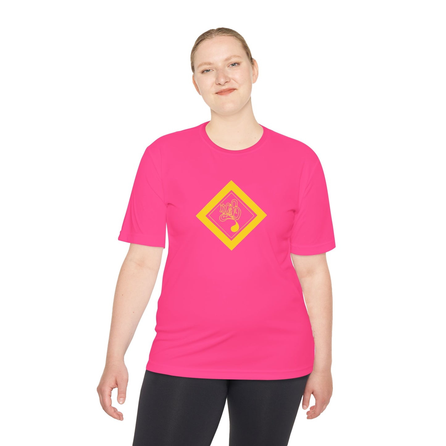 Cool Graphic Unisex Moisture Wicking Tee - Ideal for Gym, Fitness, Summer, Sports, Everyday Wear
