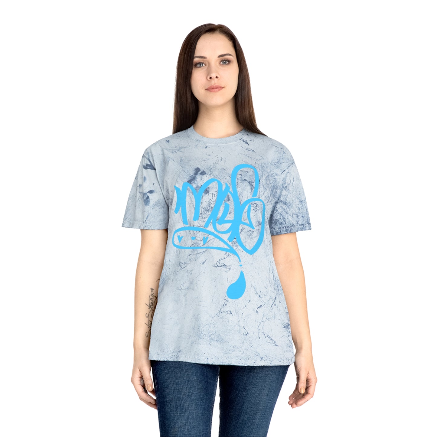 Color Blast Unisex T-Shirt - Vibrant Street Art Style, Casual Fashion, Graphic Tee, Summer Wear, Gift for Art Lovers