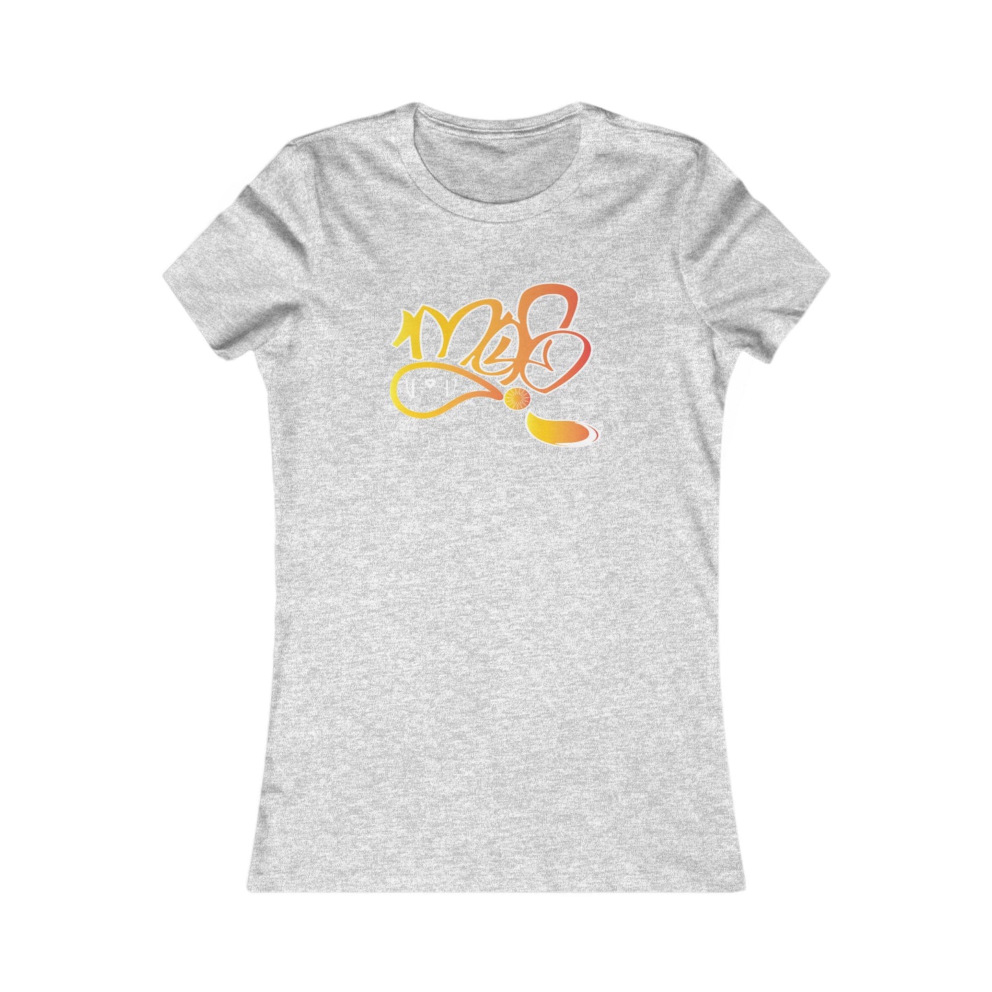 Bright and Cheerful Women's Favorite Tee, Casual Wear, Everyday Style, Gift Idea, Summer Essential, Graphic T-Shirt, Fun Fashion