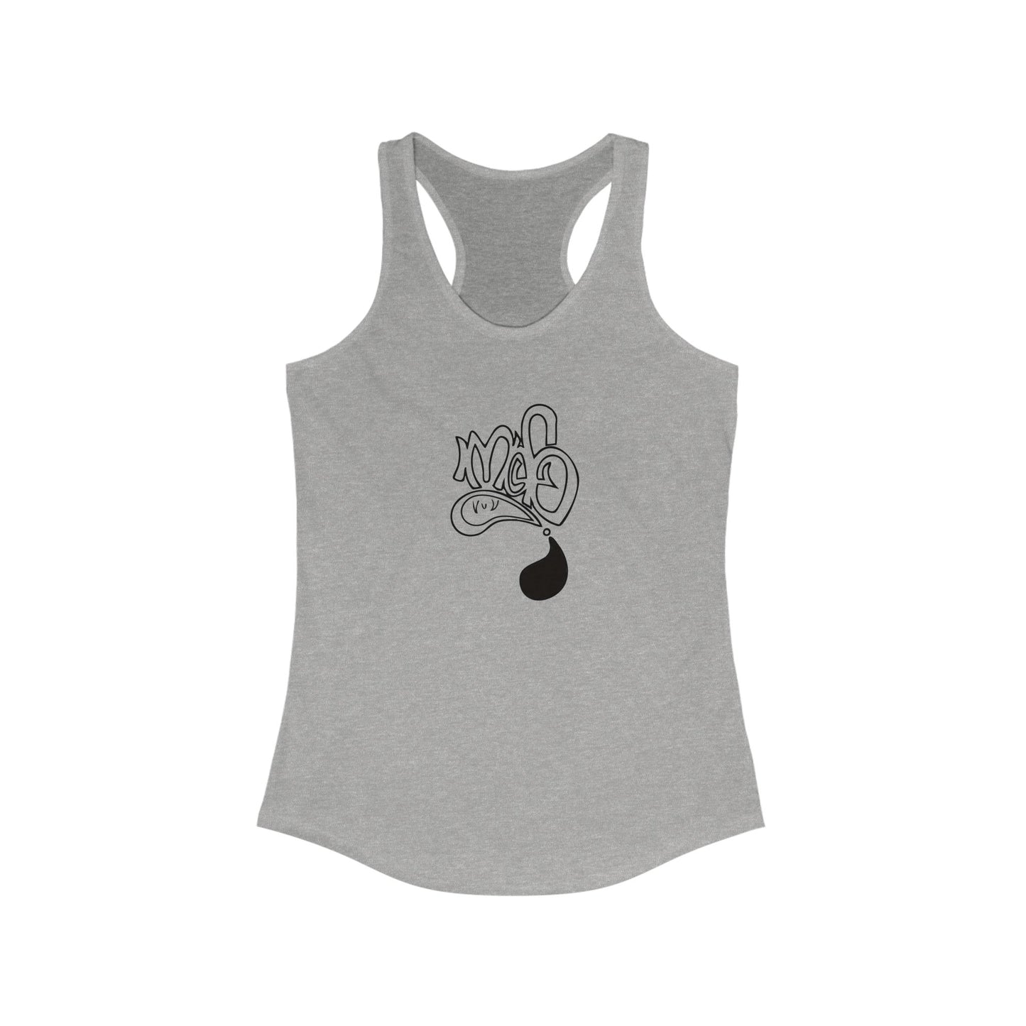 Stylish Women's Racerback Tank for Summer Fun, Casual Wear, Workout Top, Graphic Tee, Festival Outfit