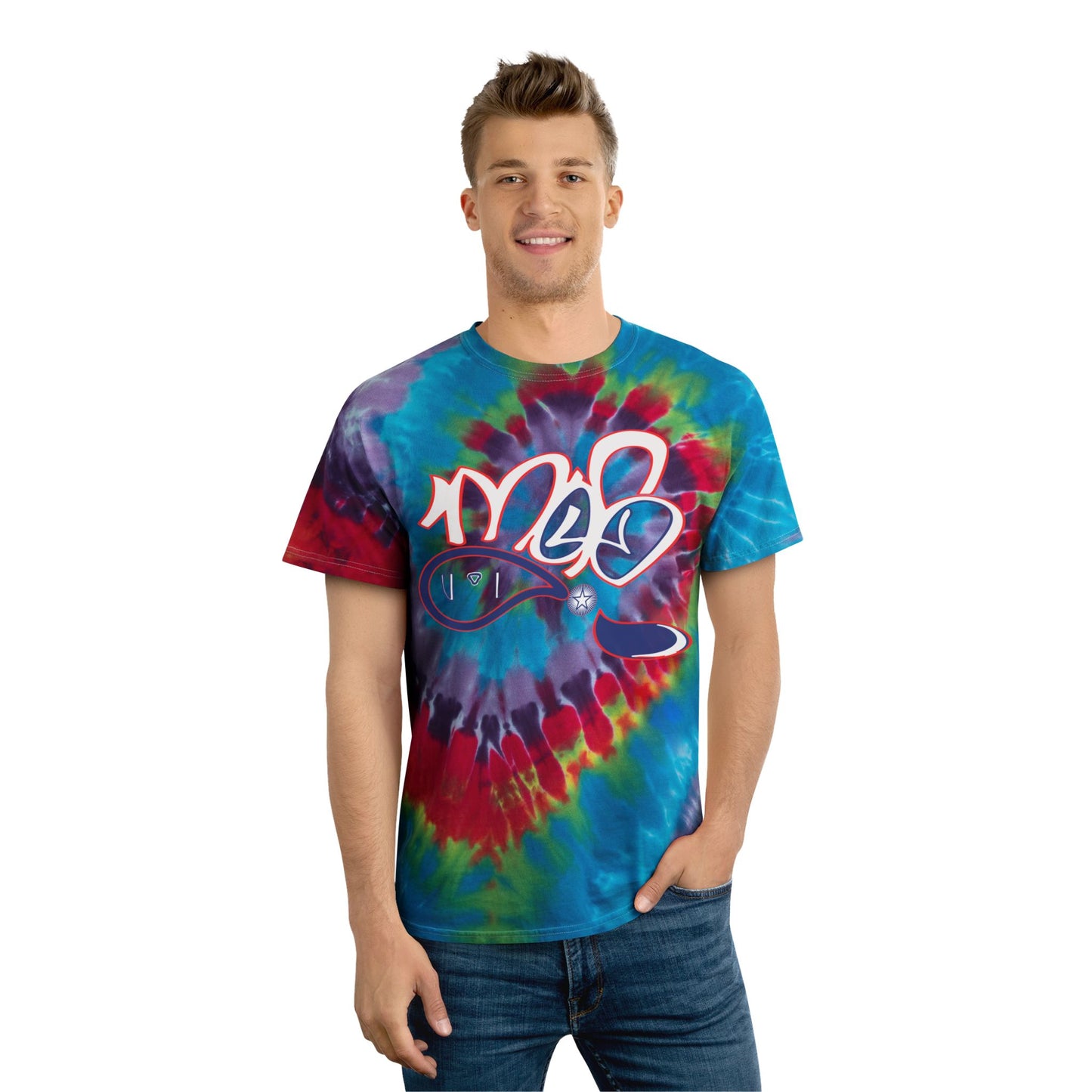 Vibrant Spiral Tie-Dye Tee – Colorful Summer Shirt, Bohemian Style T-Shirt, Retro Graphic Tee, Festival Wear, Gift for Trendsetters