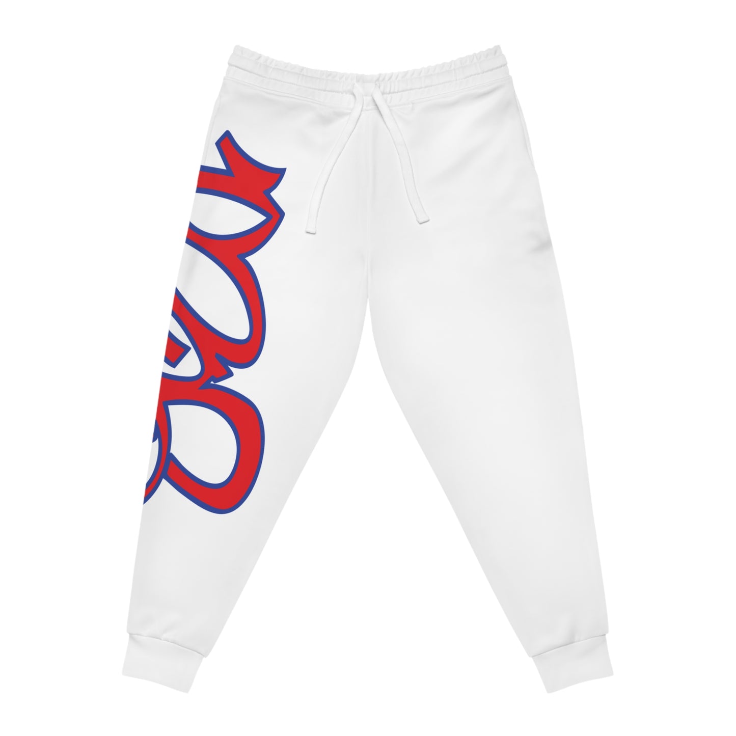 Athletic Joggers with Bold Graphic Design, Sportswear for Active Lifestyles, Casual Comfort, Gym, Athleisure Wear, Gift for Fitness Lovers