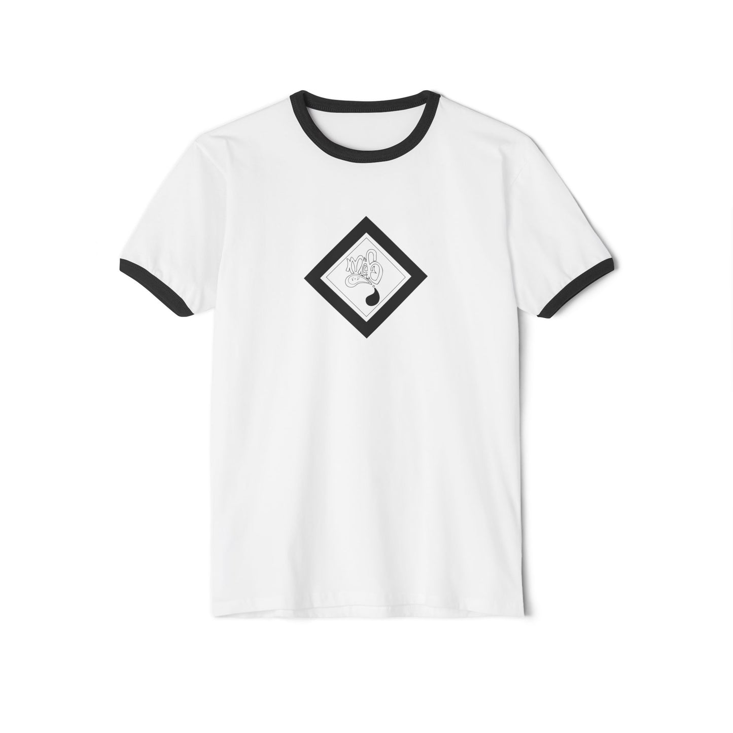 Unisex Cotton Ringer T-Shirt with Music Design, Vintage Style Tee, Music Lover Gift, Casual Fashion, Perfect for Festivals