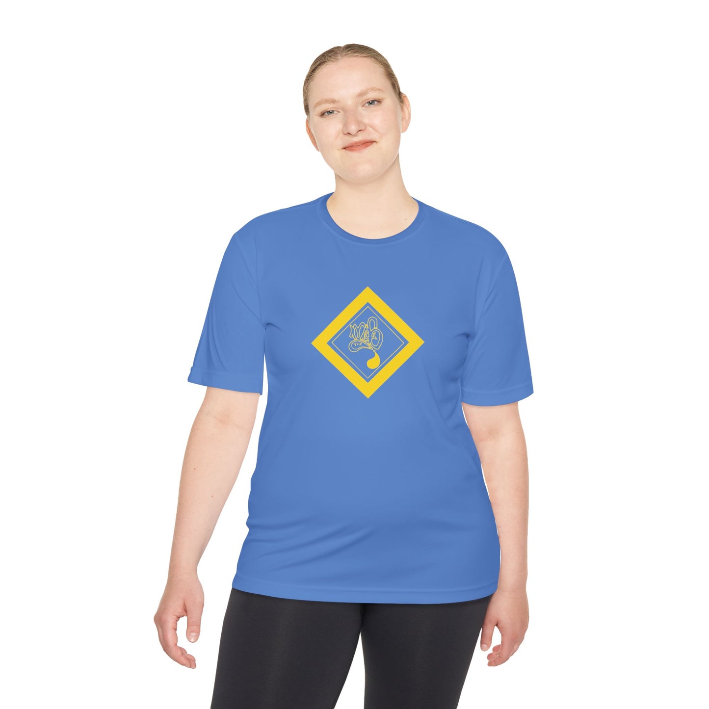 Cool Graphic Unisex Moisture Wicking Tee - Ideal for Gym, Fitness, Summer, Sports, Everyday Wear