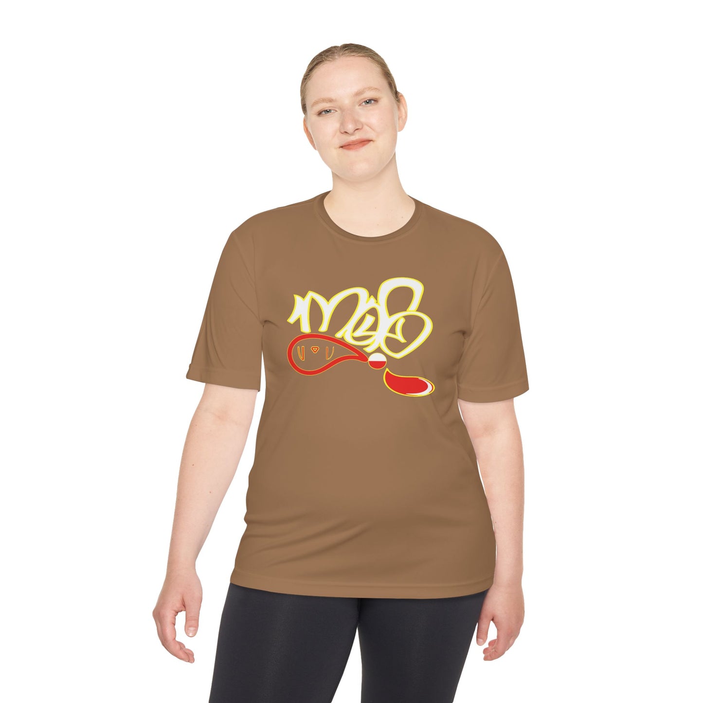 Vibrant Unisex Moisture Wicking Tee - Stylish Activewear for Fitness, Workout, Travel, Gifting, Summer Parties