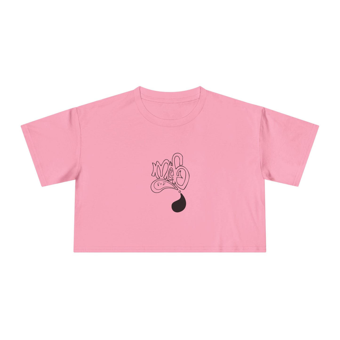 Stylish Women's Crop Tee, Trendy Summer Top, Casual Streetwear, Perfect Gift for Her, Unique Graphic Design, Everyday Comfort