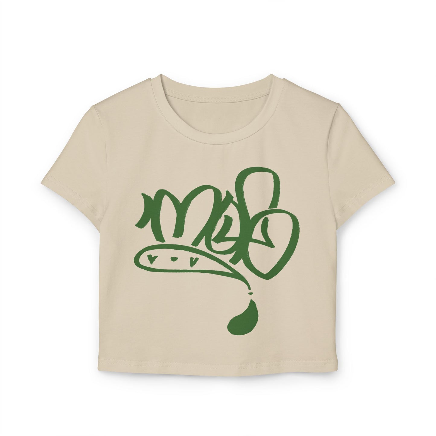 Trendy Women's Baby Tee with Unique Design