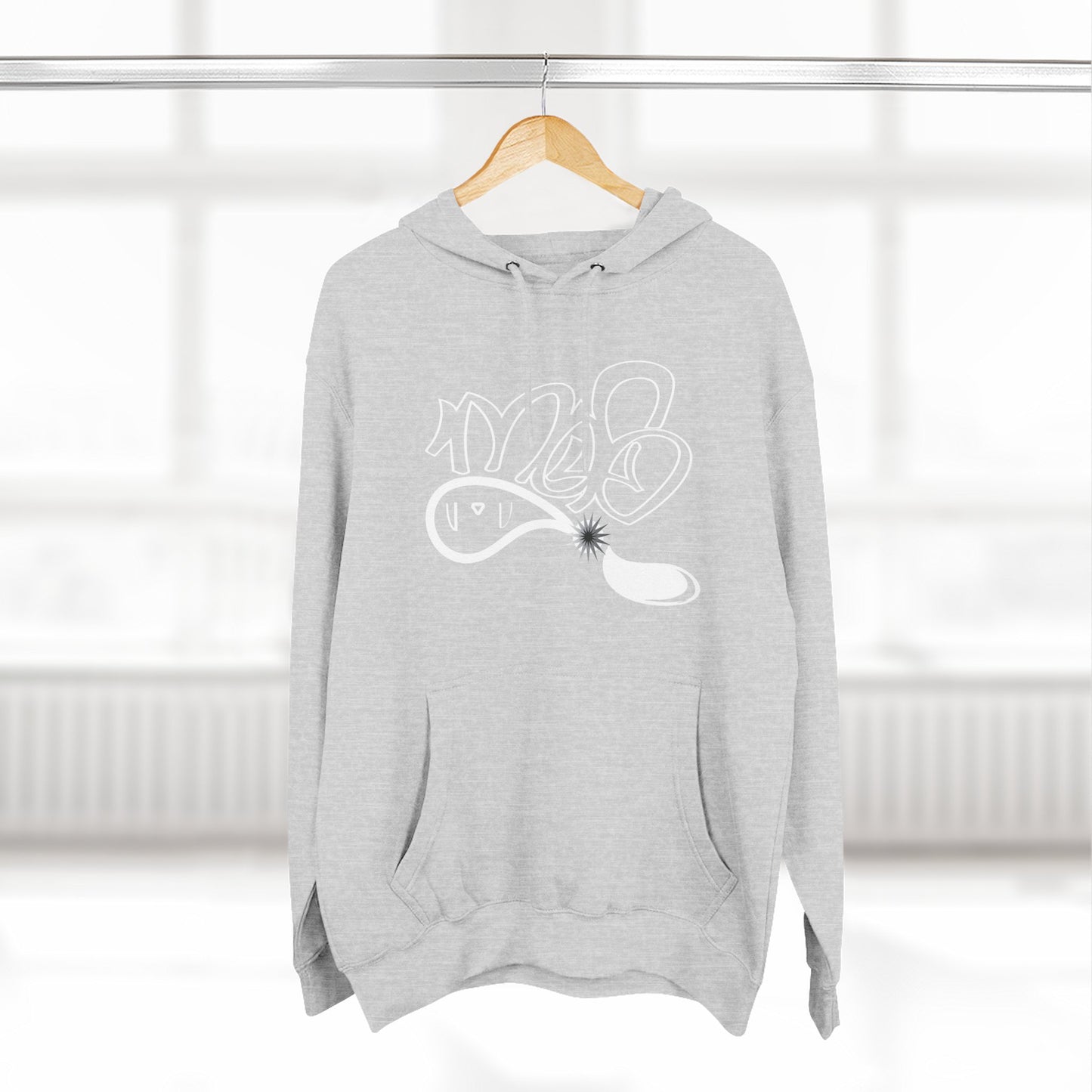 Stylish Graphic Fleece Hoodie for Cozy Chillin', Casual Wear, Gift for Him or Her, Youth Streetwear, Everyday Comfort Apparel