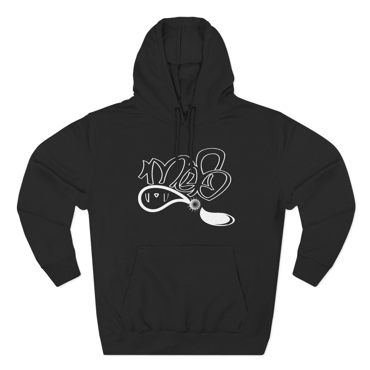 Stylish Graphic Fleece Hoodie for Cozy Chillin', Casual Wear, Gift for Him or Her, Youth Streetwear, Everyday Comfort Apparel