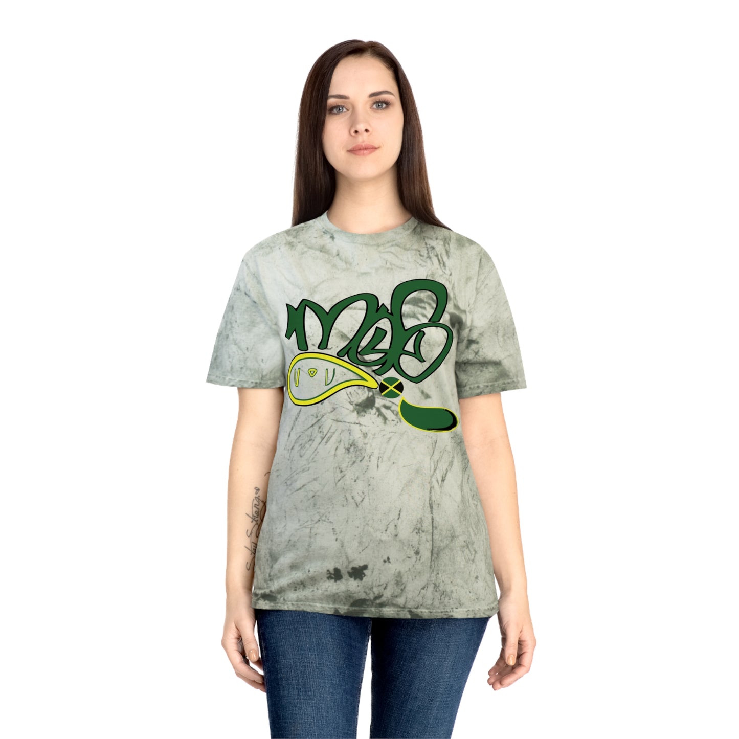 color blast unisex mofo jamaica logo