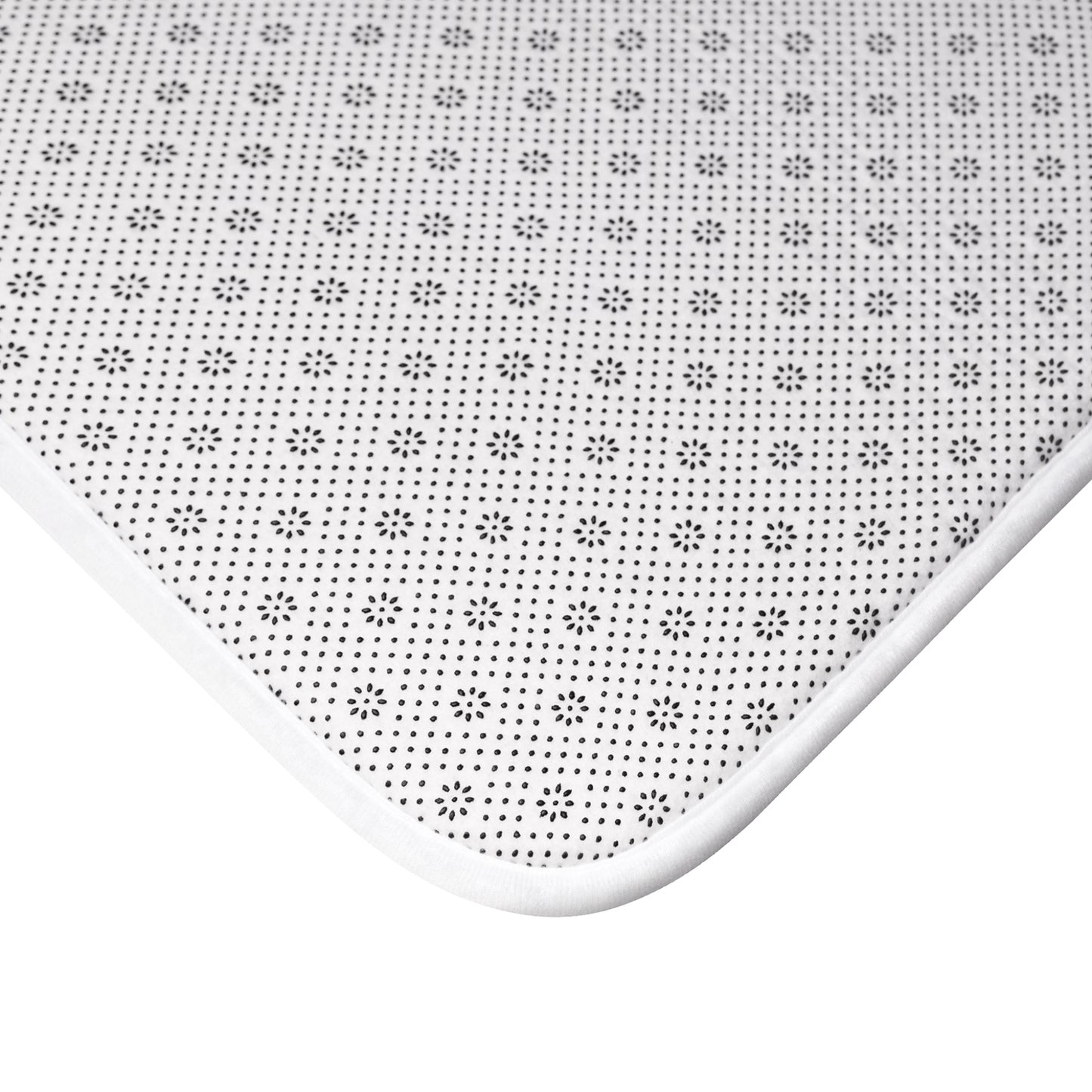 Stylish Bath Mat with Trendy Art Design, Soft Bathroom Rug, Non-Slip Mat for Home Decor, Gift for Housewarming, Unique Bathroom Accessories