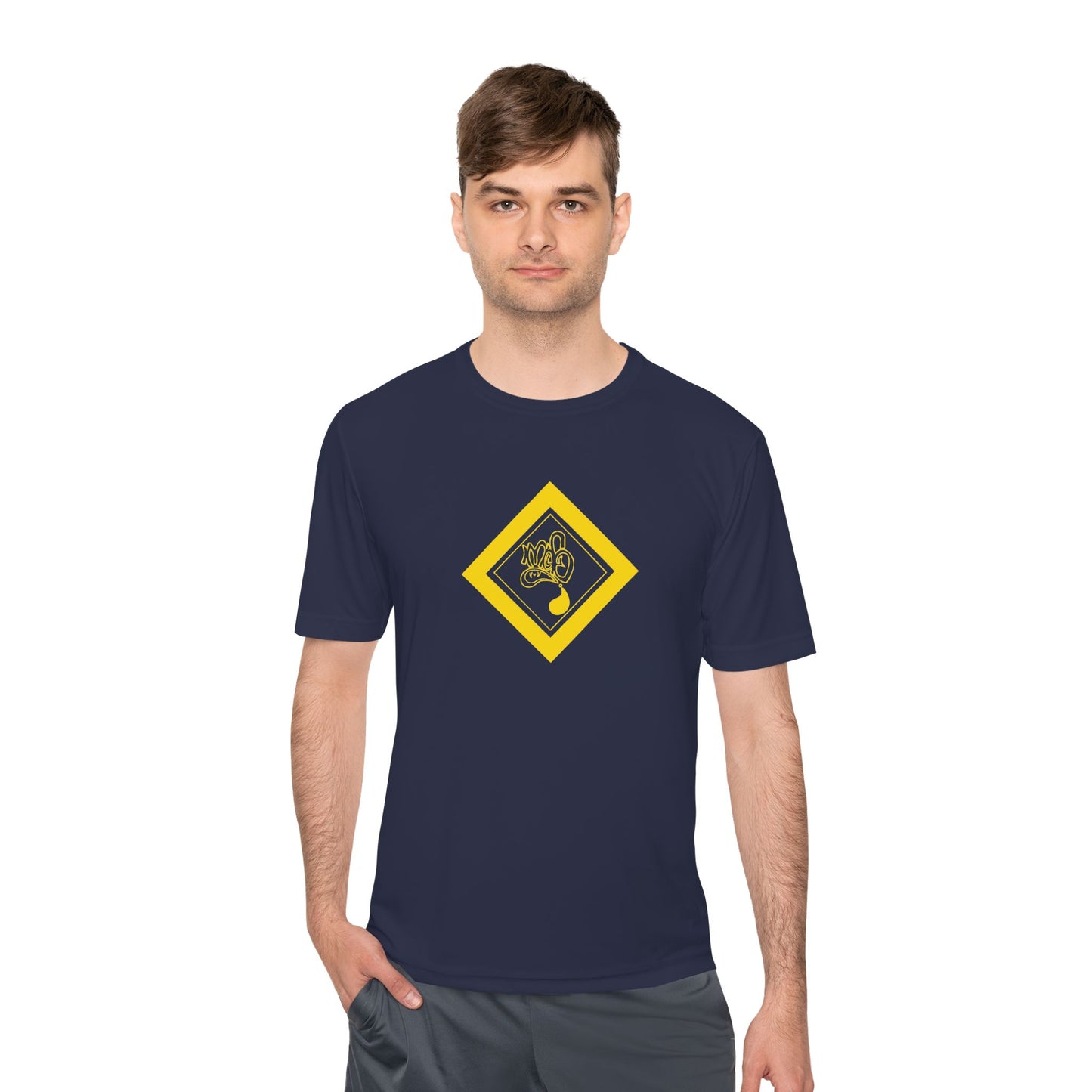 Cool Graphic Unisex Moisture Wicking Tee - Ideal for Gym, Fitness, Summer, Sports, Everyday Wear