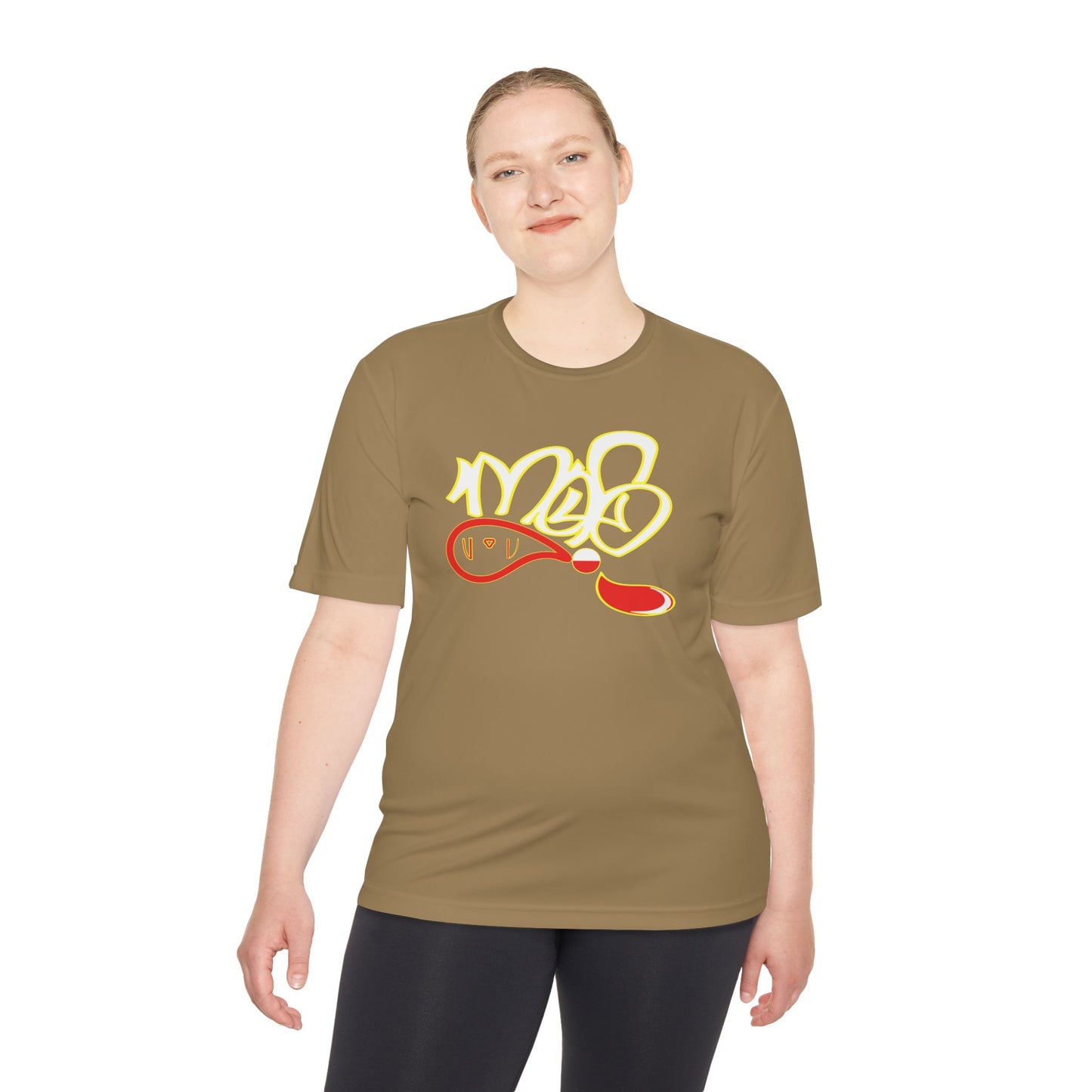 Vibrant Unisex Moisture Wicking Tee - Stylish Activewear for Fitness, Workout, Travel, Gifting, Summer Parties