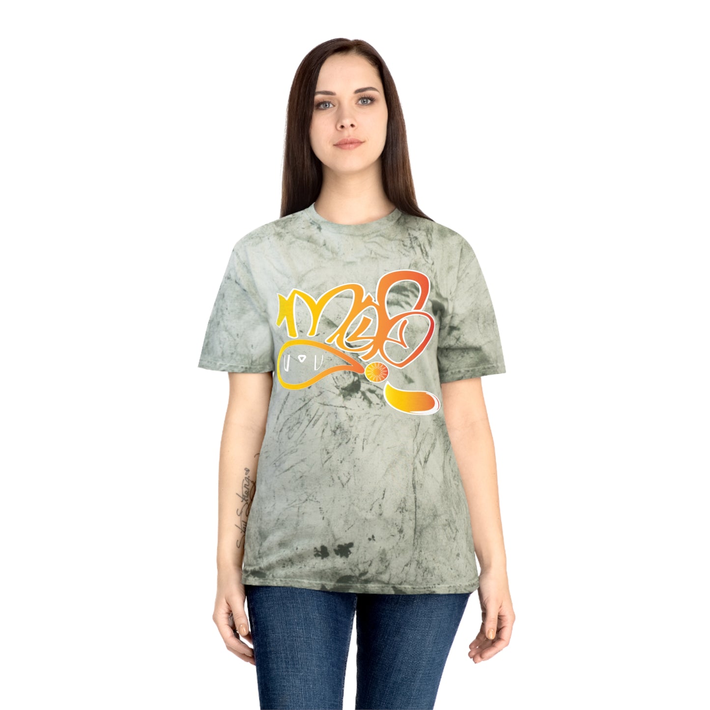 Colorful Abstract Unisex T-Shirt with Unique Design, Casual Wear, Gift for Art Lovers, Festival Apparel, Street Style Tops