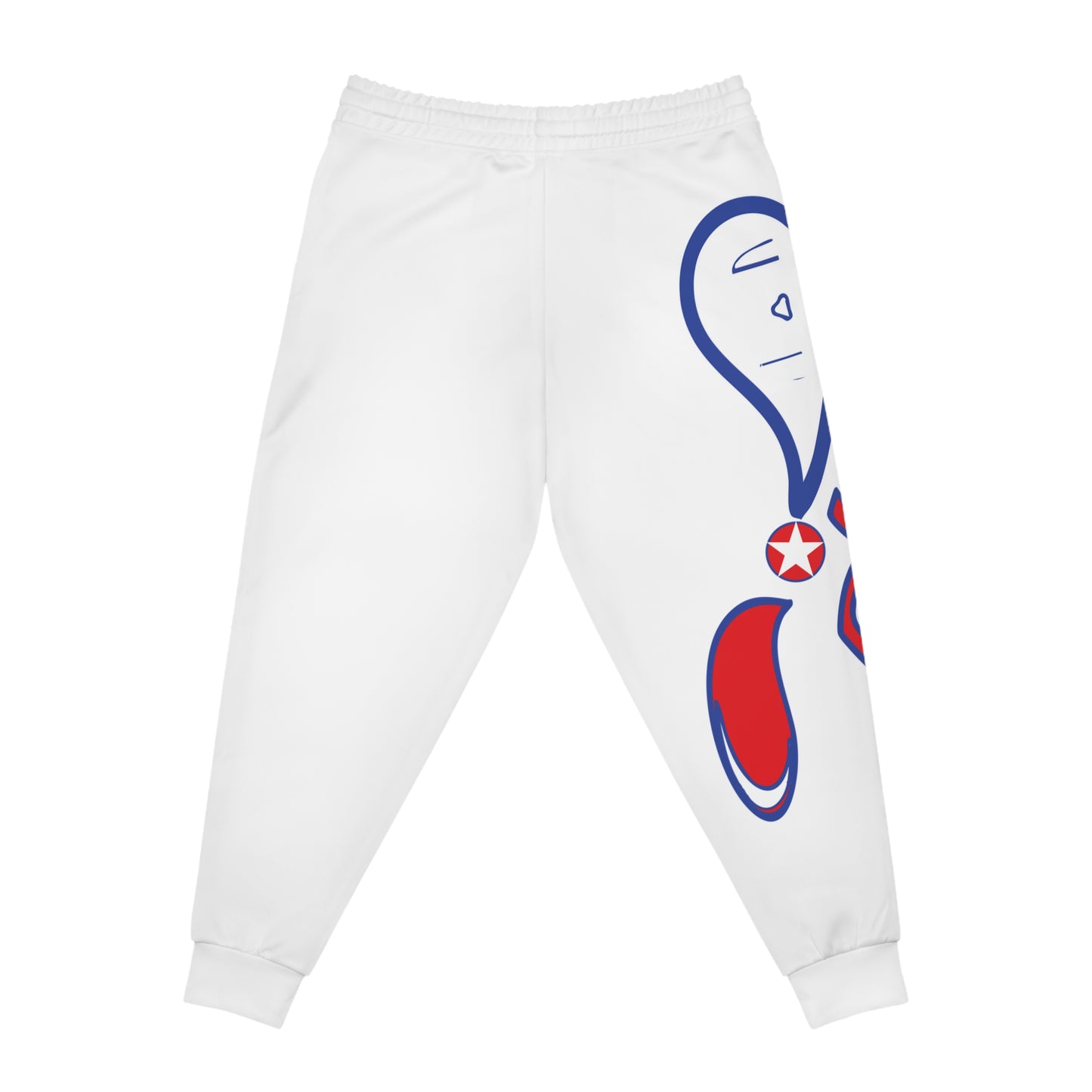 Athletic Joggers with Bold Graphic Design, Sportswear for Active Lifestyles, Casual Comfort, Gym, Athleisure Wear, Gift for Fitness Lovers