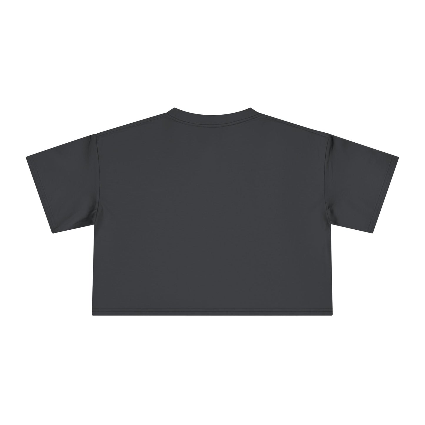 Playful Cartoon Women's Crop Tee, Casual Summer Shirt, Fun Everyday Top, Gift for Friends, Trendy Streetwear