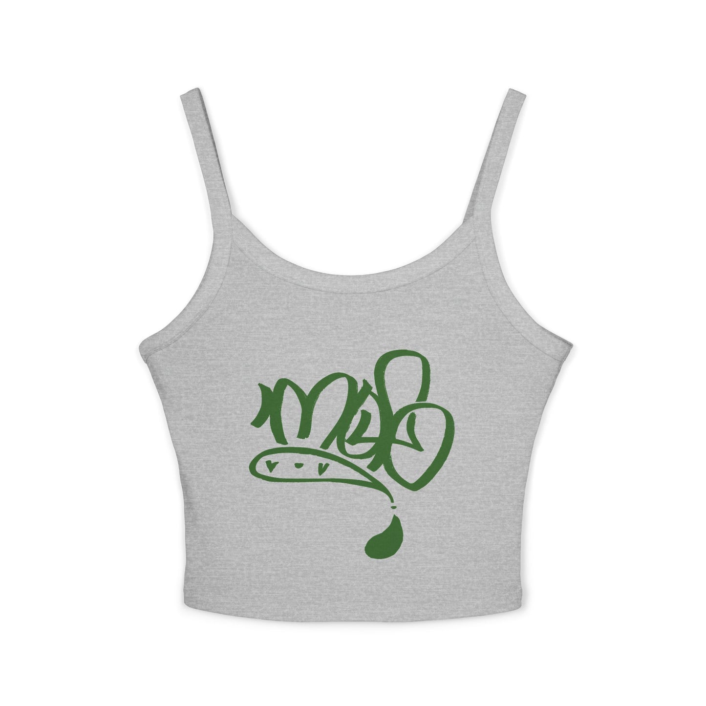 Stylish Women's Spaghetti Strap Tank Top with Unique Graphic, Summer Outfit, Beachwear, Casual Fashion, Lounge Wear