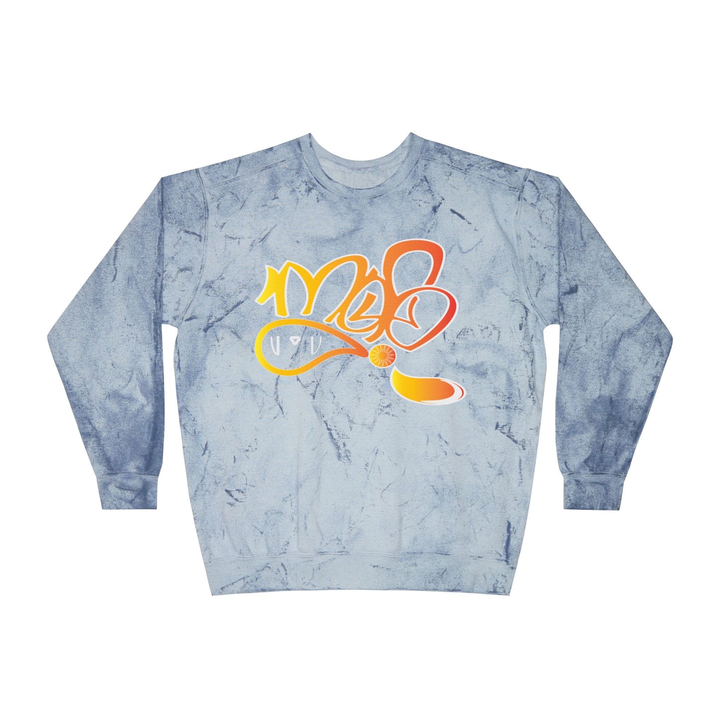 Unisex Color Splash Sweatshirt, Graffiti Style Crewneck, Cozy Streetwear, Trendy Gift for Him/Her, Casual Outfit, Art Lovers