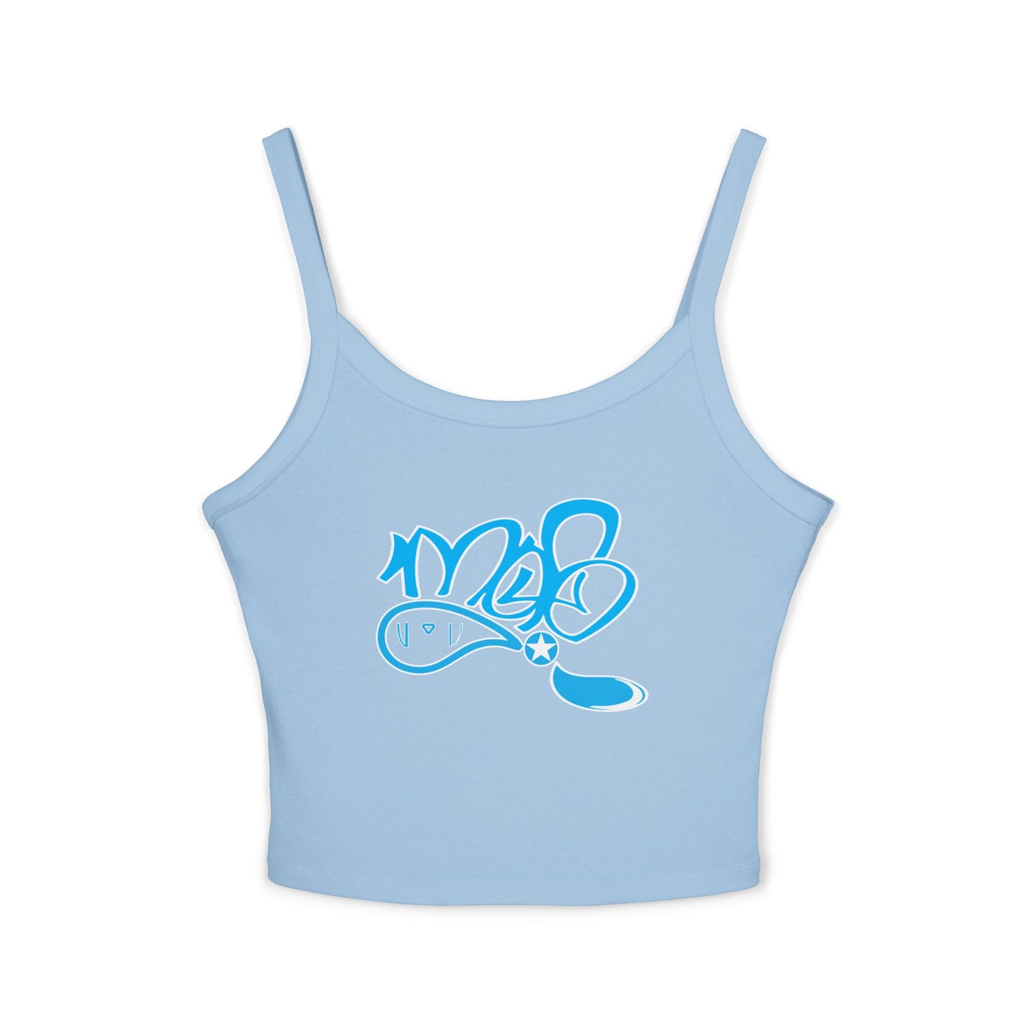 Trendy Women's Spaghetti Strap Tank Top | Summer Style, Casual Wear, Beach Outfit, Graphic Tank, Fashionable Gift