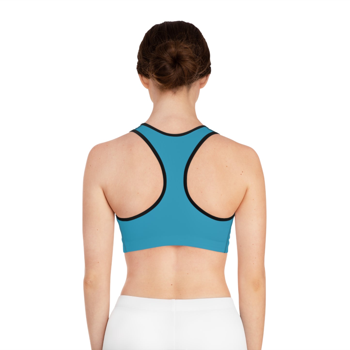 Trendy Sports Bra with Cool Graffiti Design, Athletic Bra, Workout Gear, Activewear, Fitness Apparel, Yoga Top