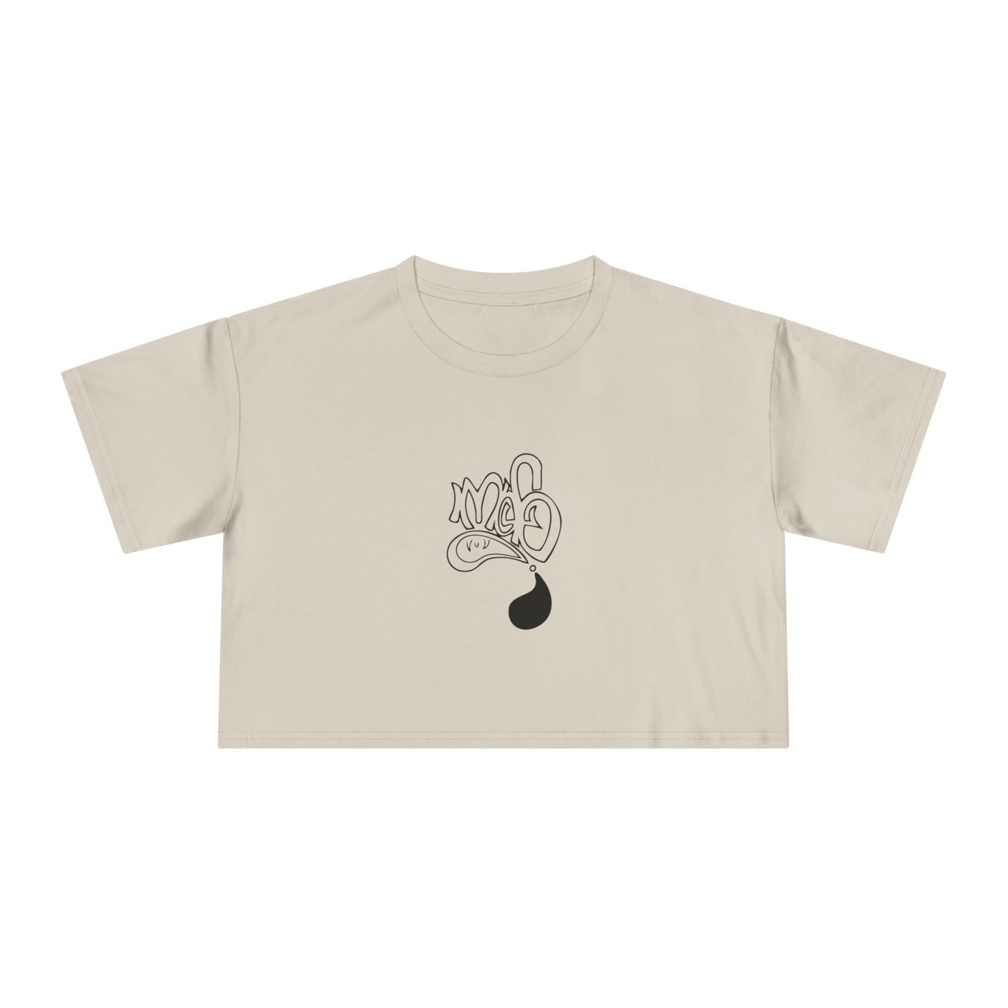 Stylish Women's Crop Tee, Trendy Summer Top, Casual Streetwear, Perfect Gift for Her, Unique Graphic Design, Everyday Comfort