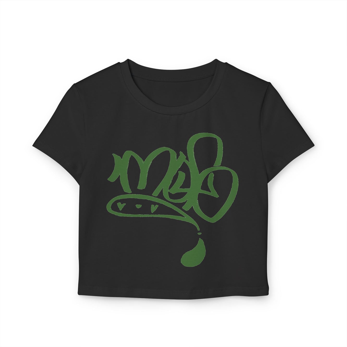 Trendy Women's Baby Tee with Unique Design