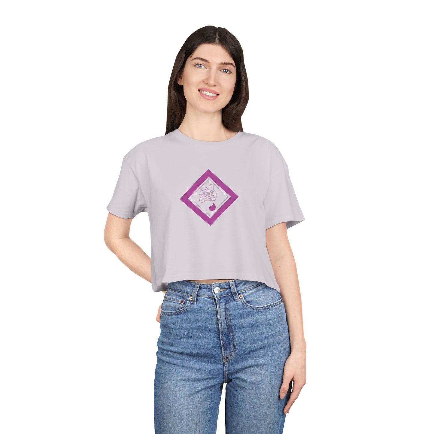 Stylish Women's Crop Tee for Every Occasion, Casual Top, Trendy Tee, Gift for Her, Summer Fashion, Lightweight Crop Shirt