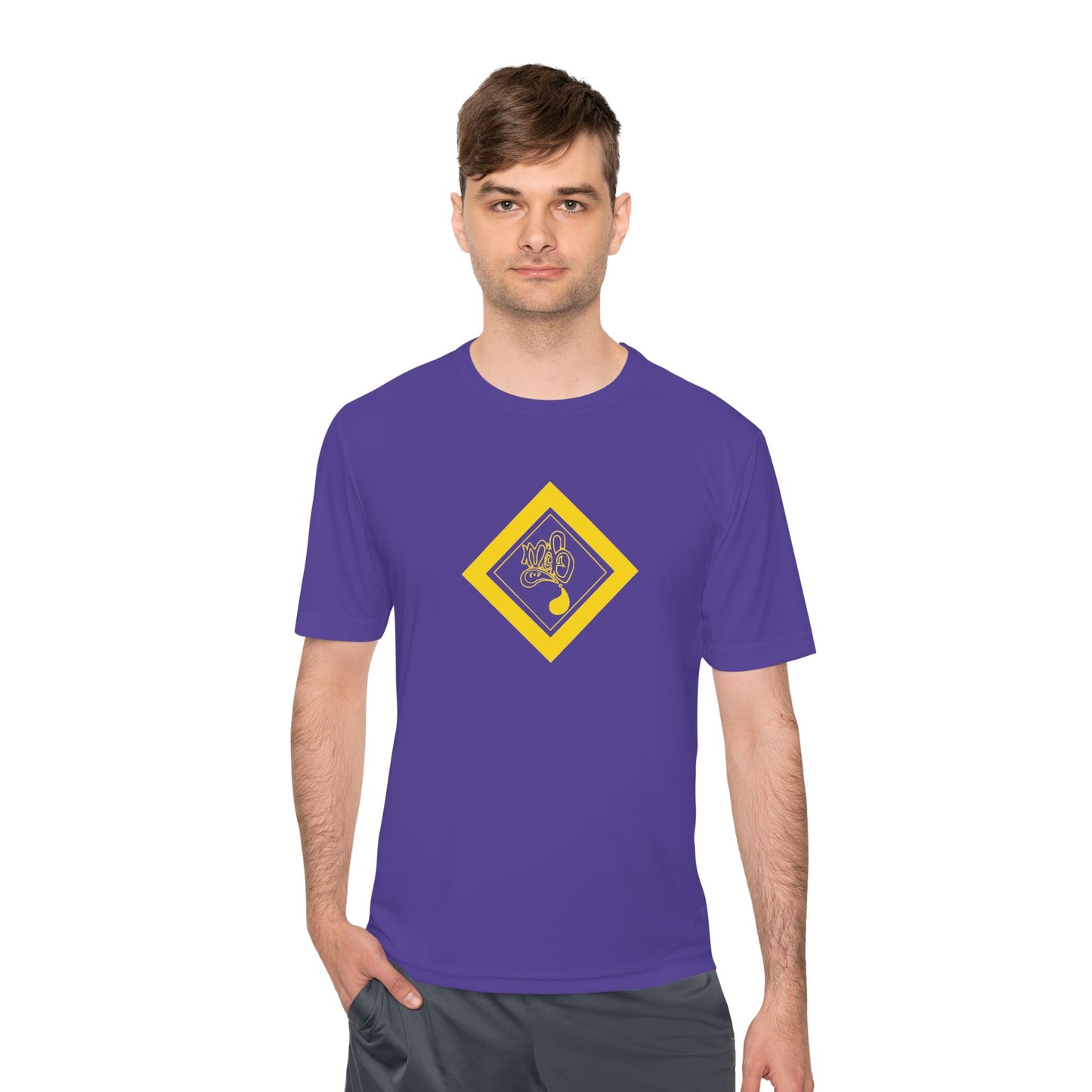 Cool Graphic Unisex Moisture Wicking Tee - Ideal for Gym, Fitness, Summer, Sports, Everyday Wear