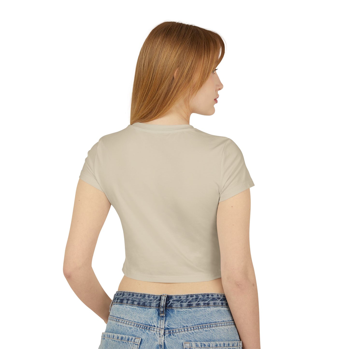 Trendy Women's Baby Tee - Casual Wear, Gift for Her, Summer Essential, Graphic Tee, Everyday Fashion