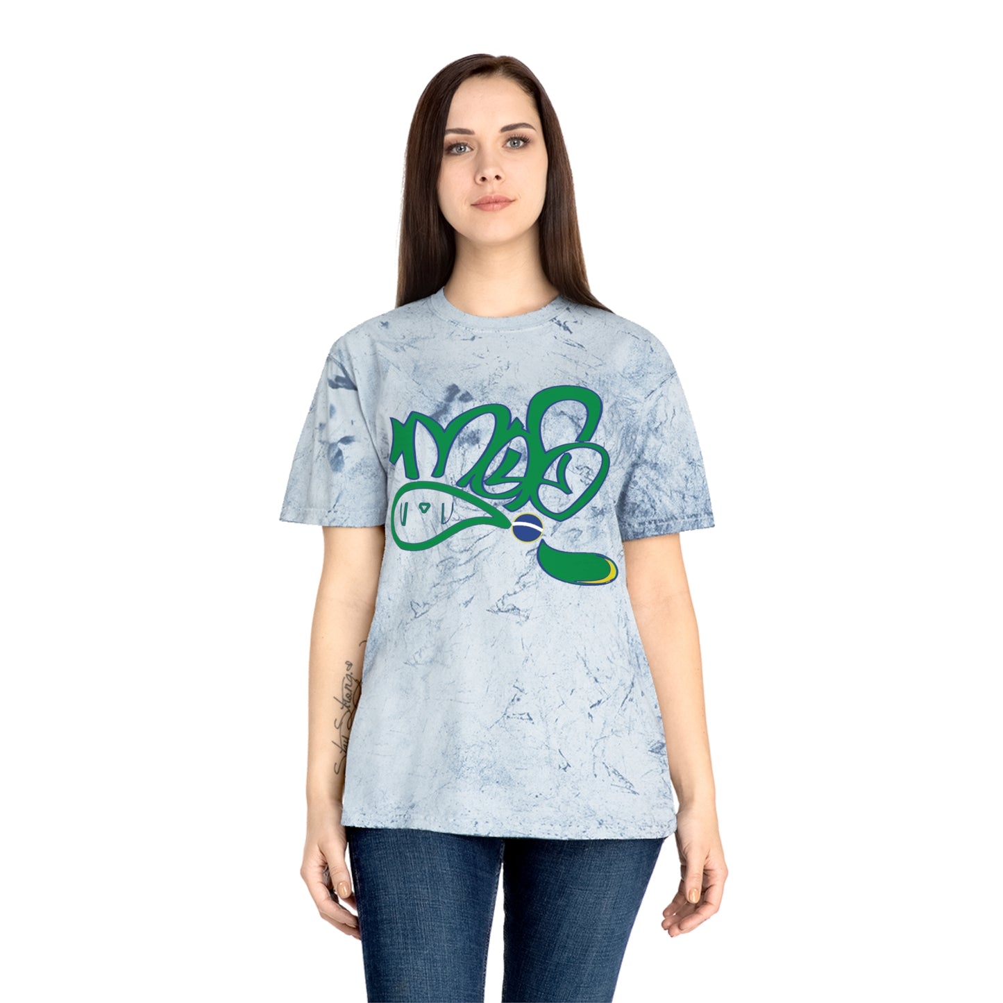 Vibrant Artistic T-Shirt, Colorful Graphic Tee, Casual Wear for Art Lovers, Gift for Creative Souls, Summer Fashion Must-Have