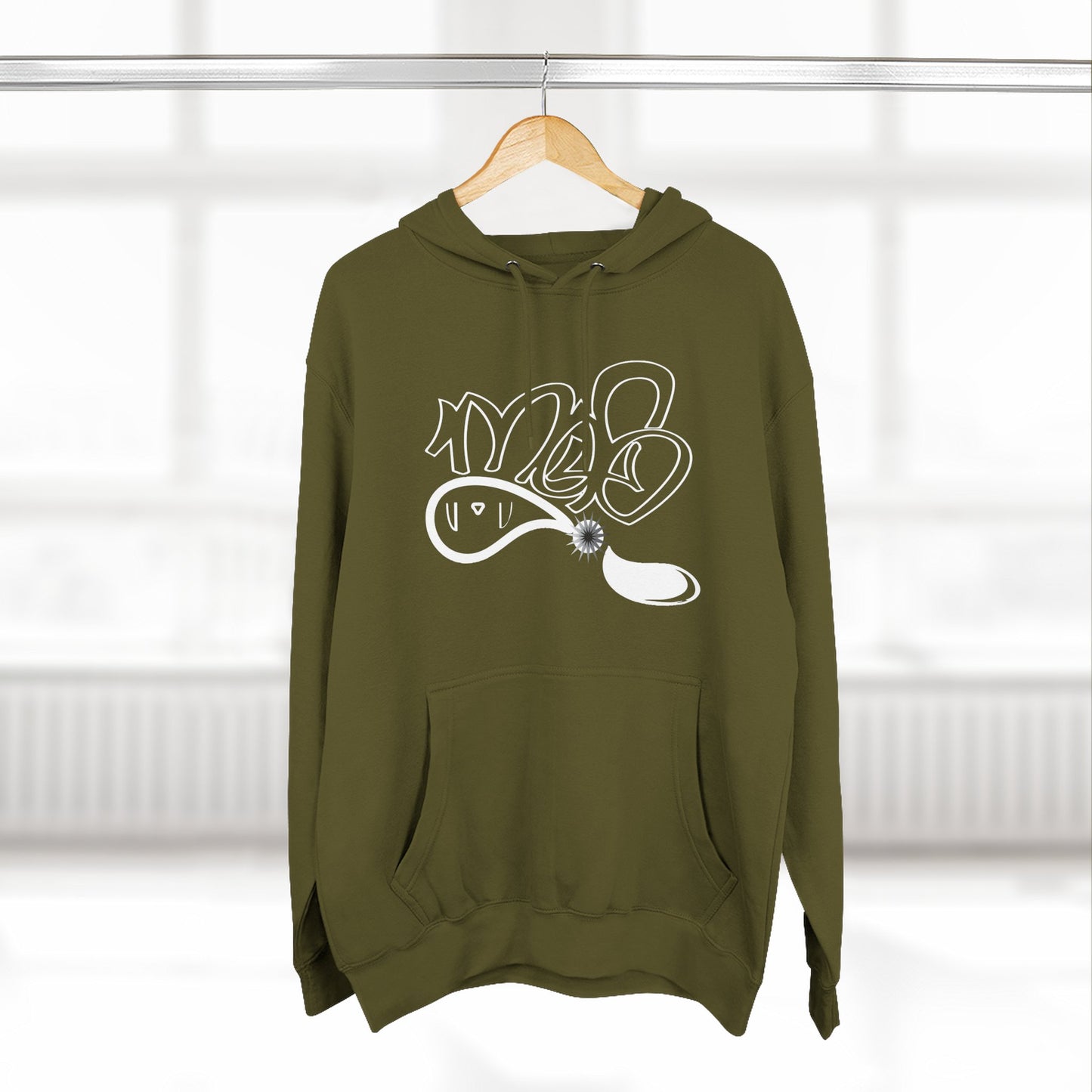 Stylish Graphic Fleece Hoodie for Cozy Chillin', Casual Wear, Gift for Him or Her, Youth Streetwear, Everyday Comfort Apparel