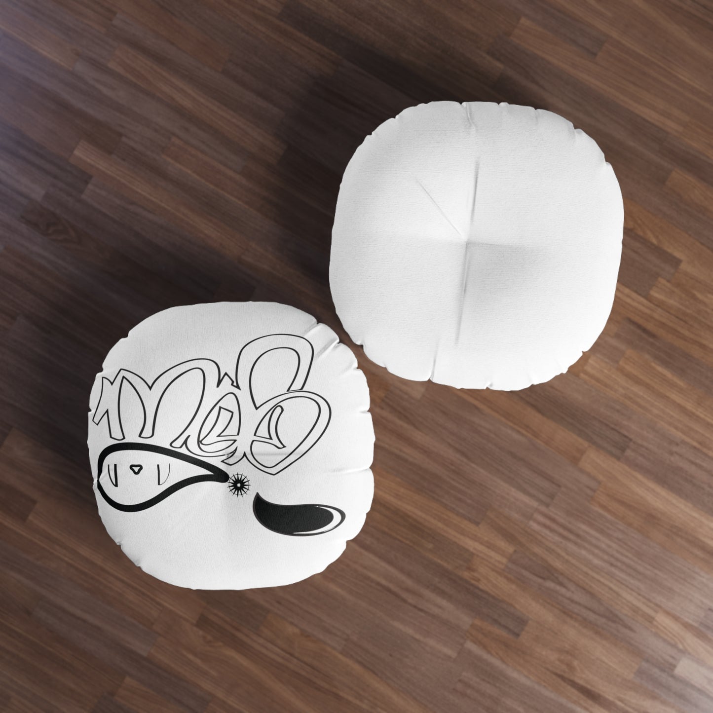 Tufted Floor Pillow, Round | Cozy Modern Decor, Boho Living Room Accent, Floor Cushion, Stylish Seating, Gift for Home