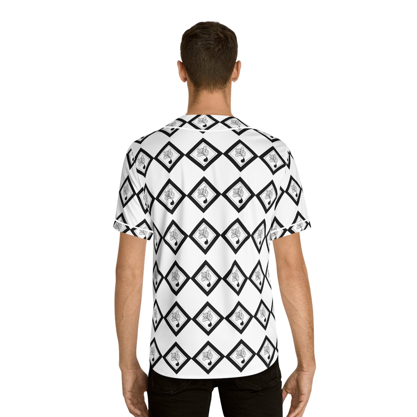 Stylish Men's Baseball Jersey, AOP, Sporty Shirt, Casual Wear, Unique Gift, Summer Outfit, Team Spirit
