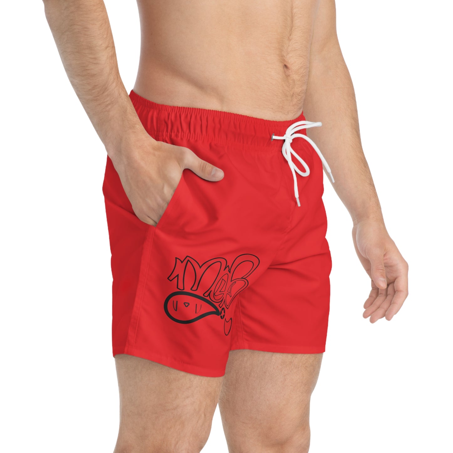 Vibrant Graffiti Swim Trunks, Beachwear, Summer Essentials, Poolside Fashion, Fun Holiday Attire, Travel Swim Gear