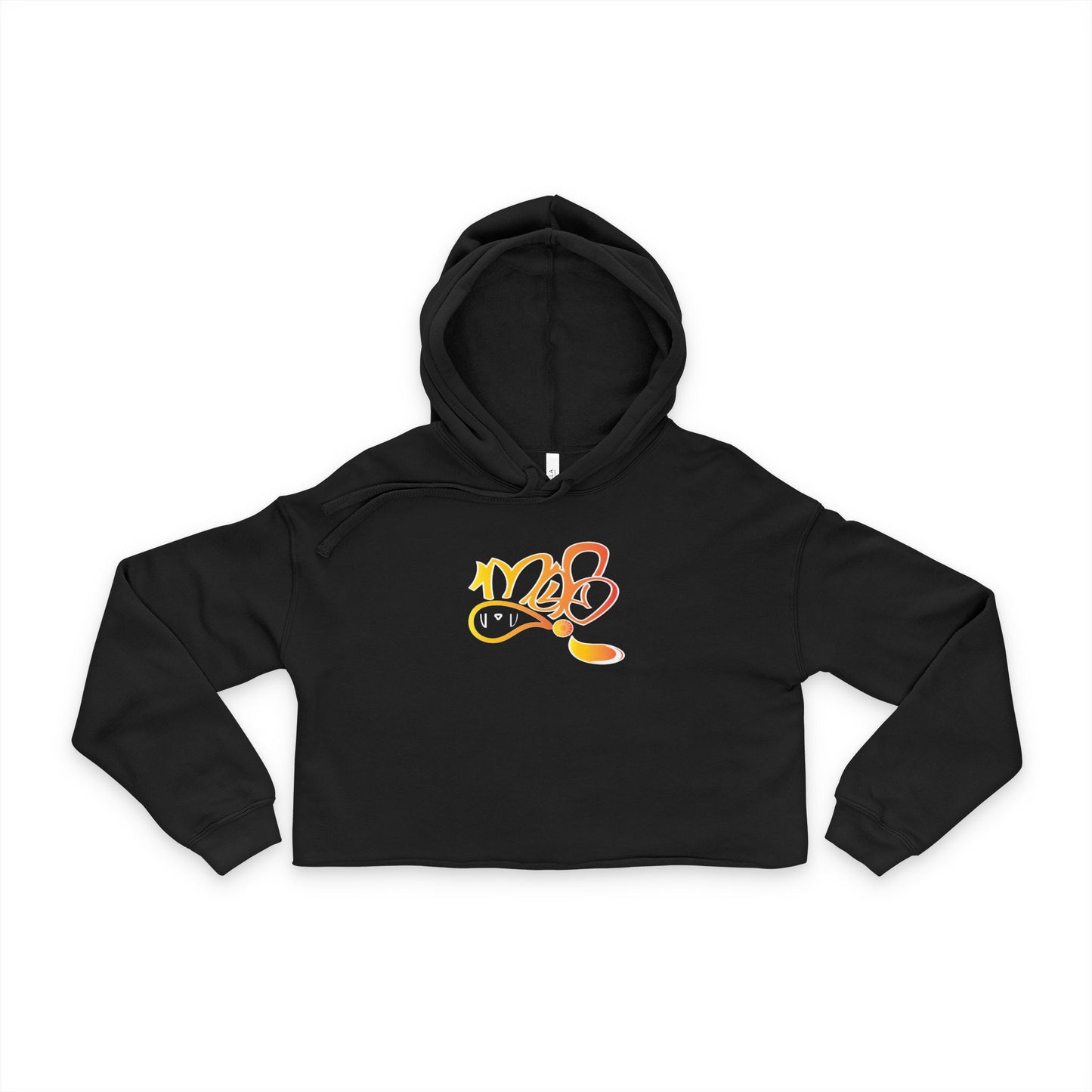 Trendy Women's Cropped Hoodie with Colorful Design, Stylish Sweatshirt for Casual Wear, Gift for Friends, Summer Fashion