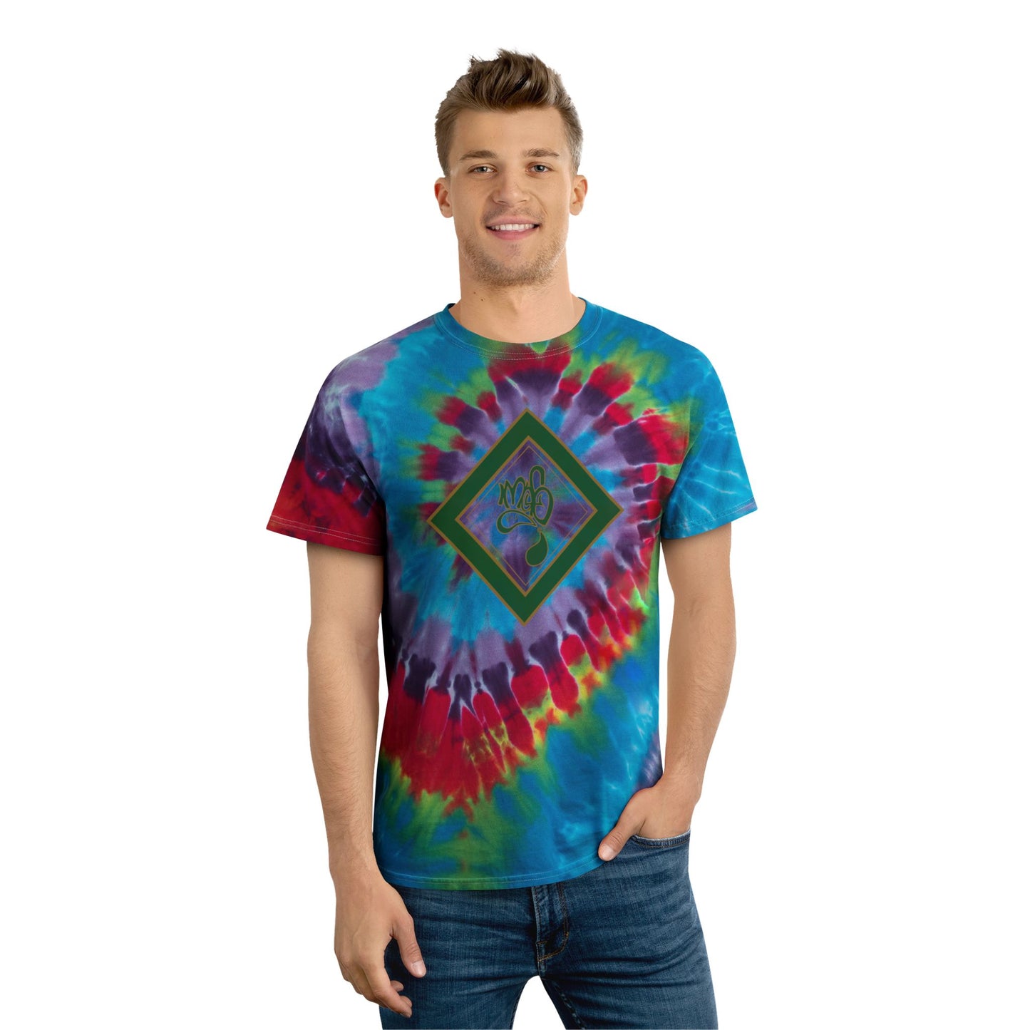 Spiral Tie-Dye Tee, Pastel Vibes for Summer Fun, Boho Statement Shirt, Festival Wear, Unisex Graphic Tee