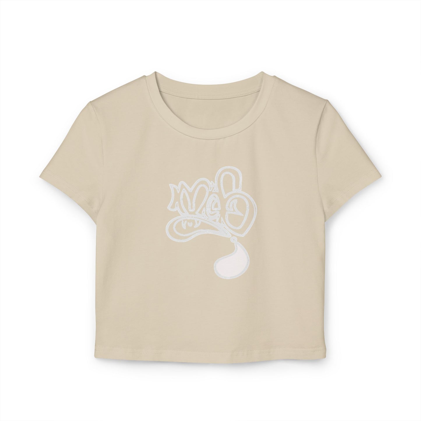 Trendy Women's Baby Tee - Casual Wear, Gift for Her, Summer Essential, Graphic Tee, Everyday Fashion