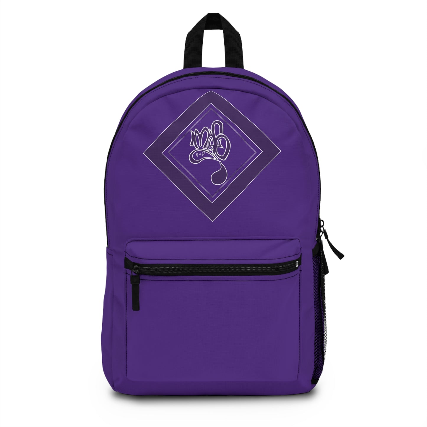 Vibrant Purple Backpack for Everyday Adventures, School, Travel, Back to School, Gift for Students, Stylish, Durable