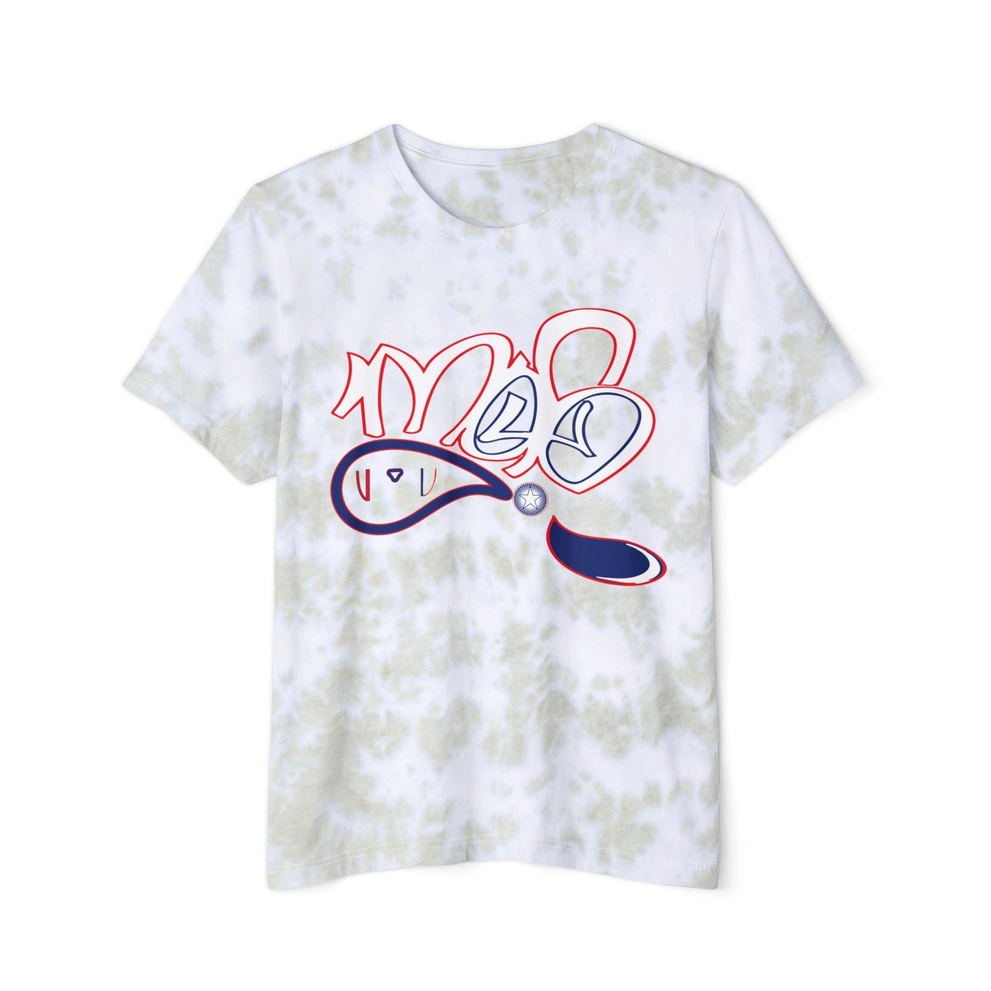 Unisex Tie-Dye T-Shirt with FWD Fashion Design | Casual Wear, Gift Idea, Summer Style, Festival Outfit, Trendy Apparel