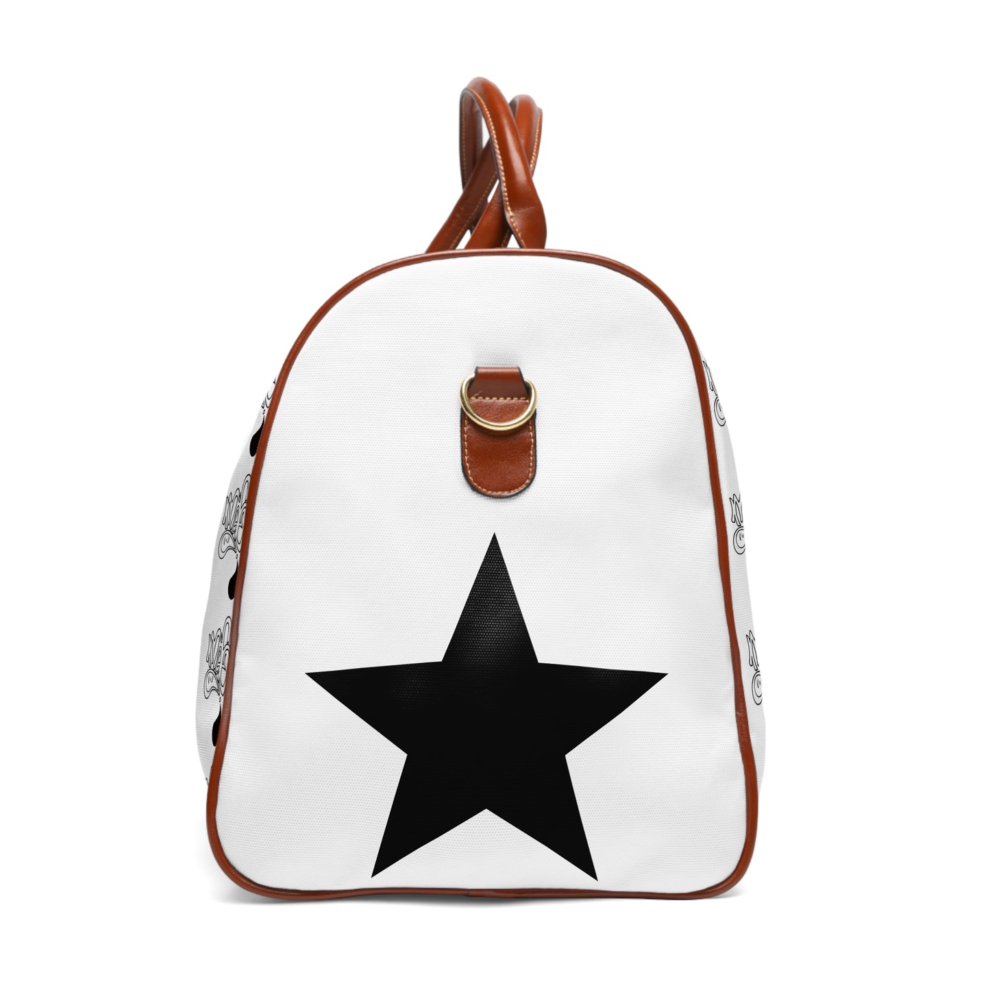 Stylish Waterproof Travel Bag, Music-Themed Duffel, Weekender Bag, Perfect for Travel, Concerts, and Getaways