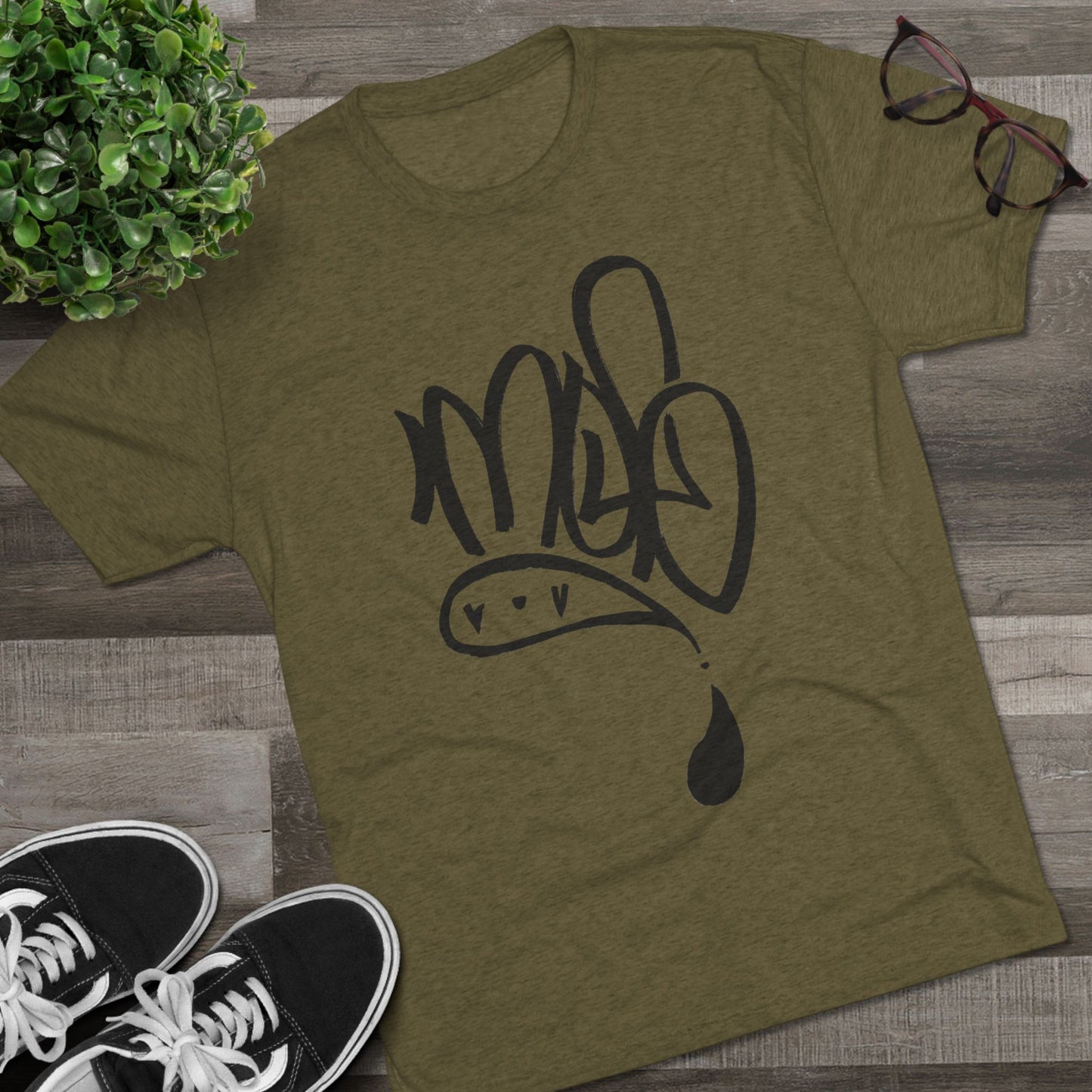 Urban Art Unisex Crew Tee, Trendy Graphic Tee, Streetwear Shirt, Casual Wear, Gift for Artists, Summer Style