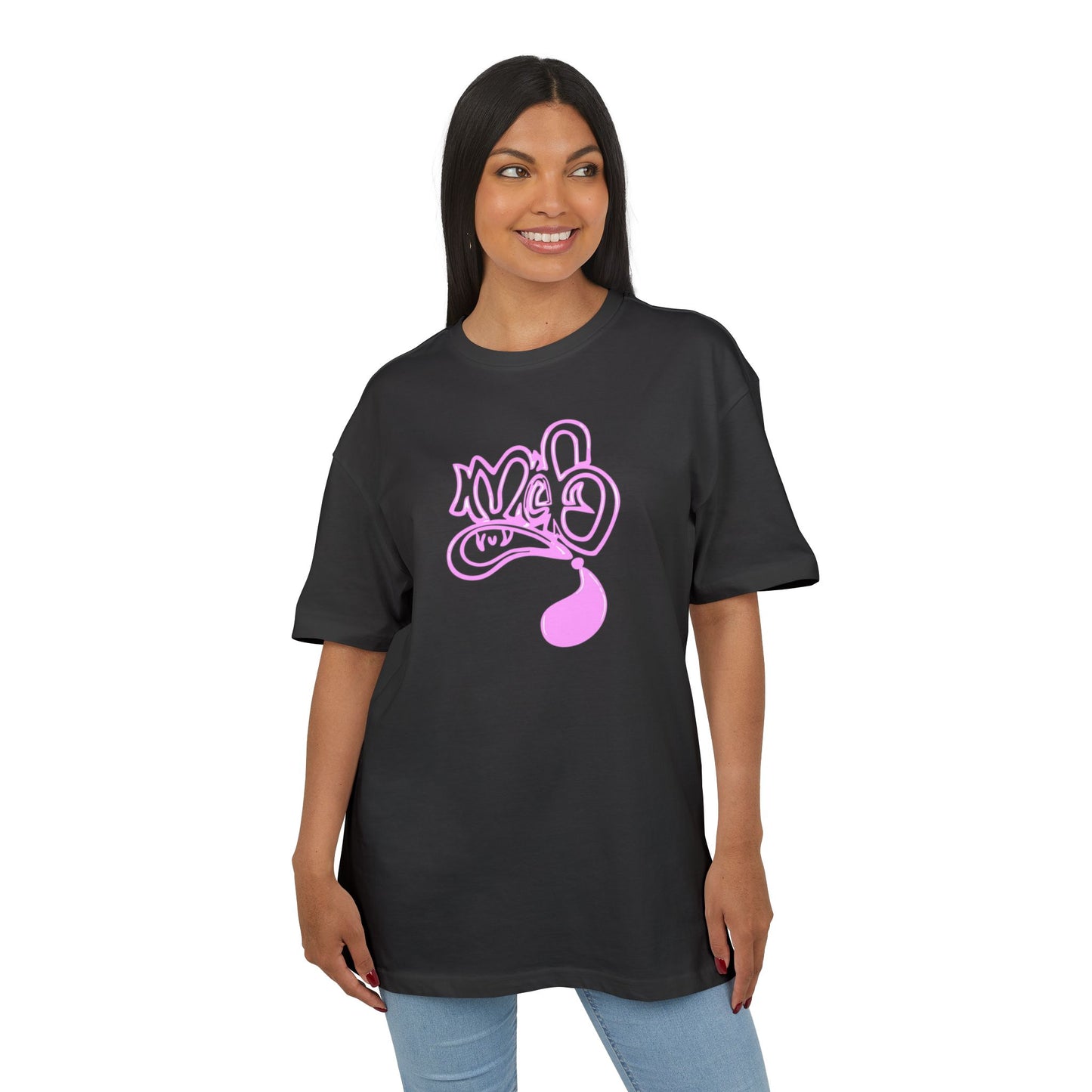 Vibrant Expression Unisex Oversize Tee | Cool Casual Wear, Streetwear, Gift for Friends, Everyday Comfort, Art-Inspired Fashion
