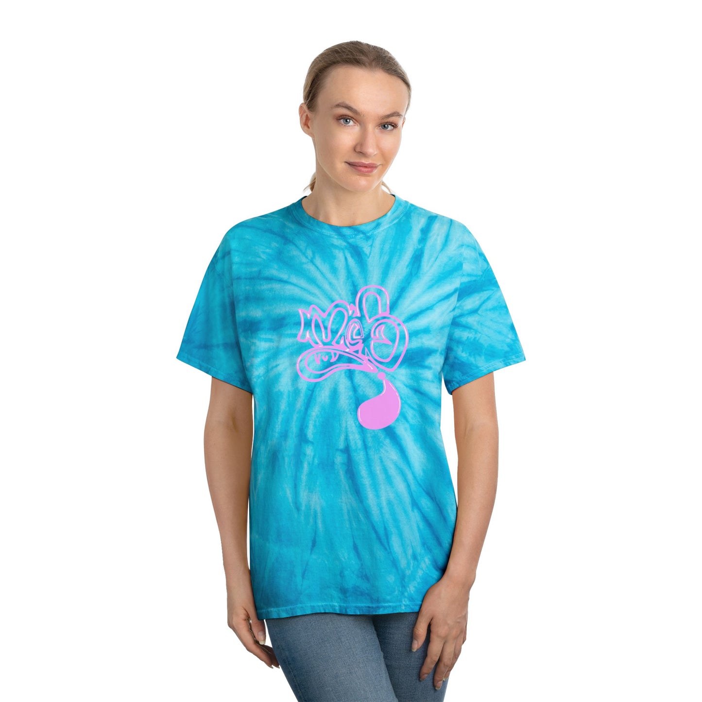 Sunny Tie-Dye Tee, Cyclone Design | Trendy Summer T-Shirt, Casual Wear, Festival Clothing, Gift for Friends, Statement Tee