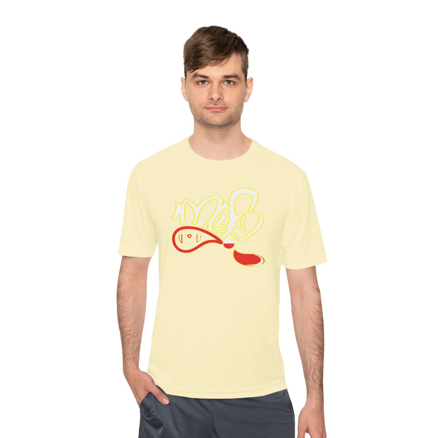 Vibrant Unisex Moisture Wicking Tee - Stylish Activewear for Fitness, Workout, Travel, Gifting, Summer Parties