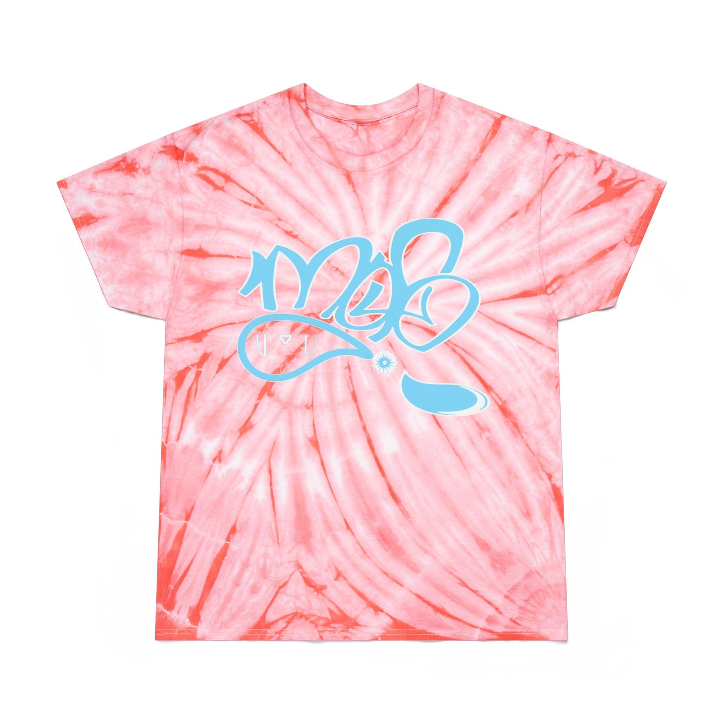 Vibrant Tie-Dye Tee, Relaxed Summer Shirt, Casual Wear, Beach Outfit, Festival Fashion, Gift for Trendsetters