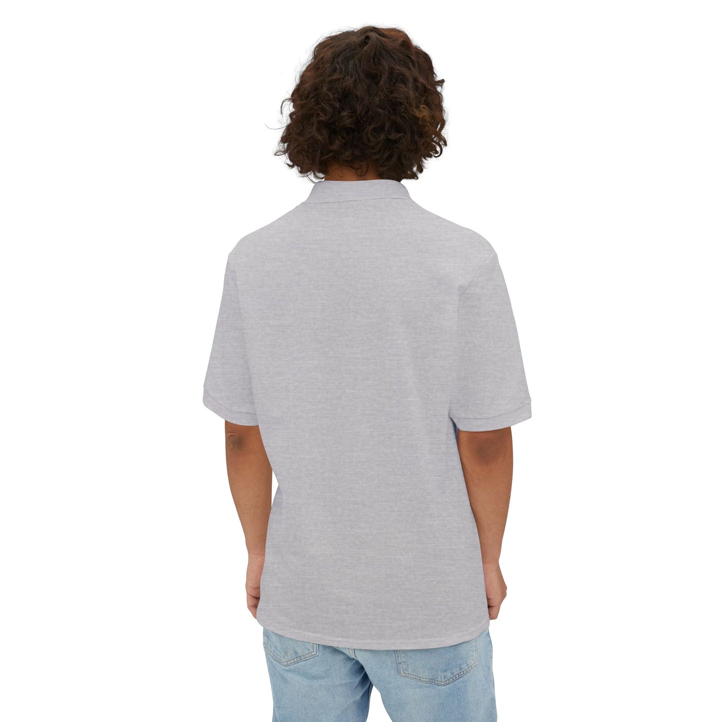 Casual Artistic Polo, Trendy Men's Shirt, Graphic Casual Wear, Unique Summer Top, Fashionable Gift for Him