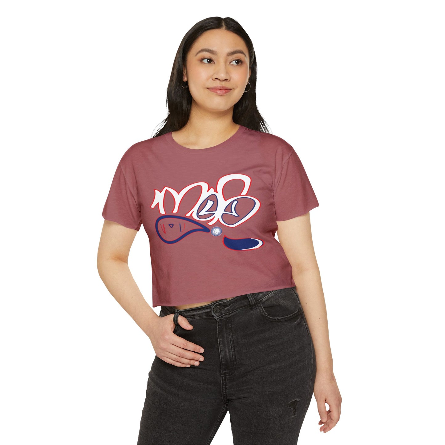 Festival Vibes Crop Top | Trendy Women's Summer Apparel, Perfect for Music Events, Outdoor Parties, Boho Style, Gift for Her
