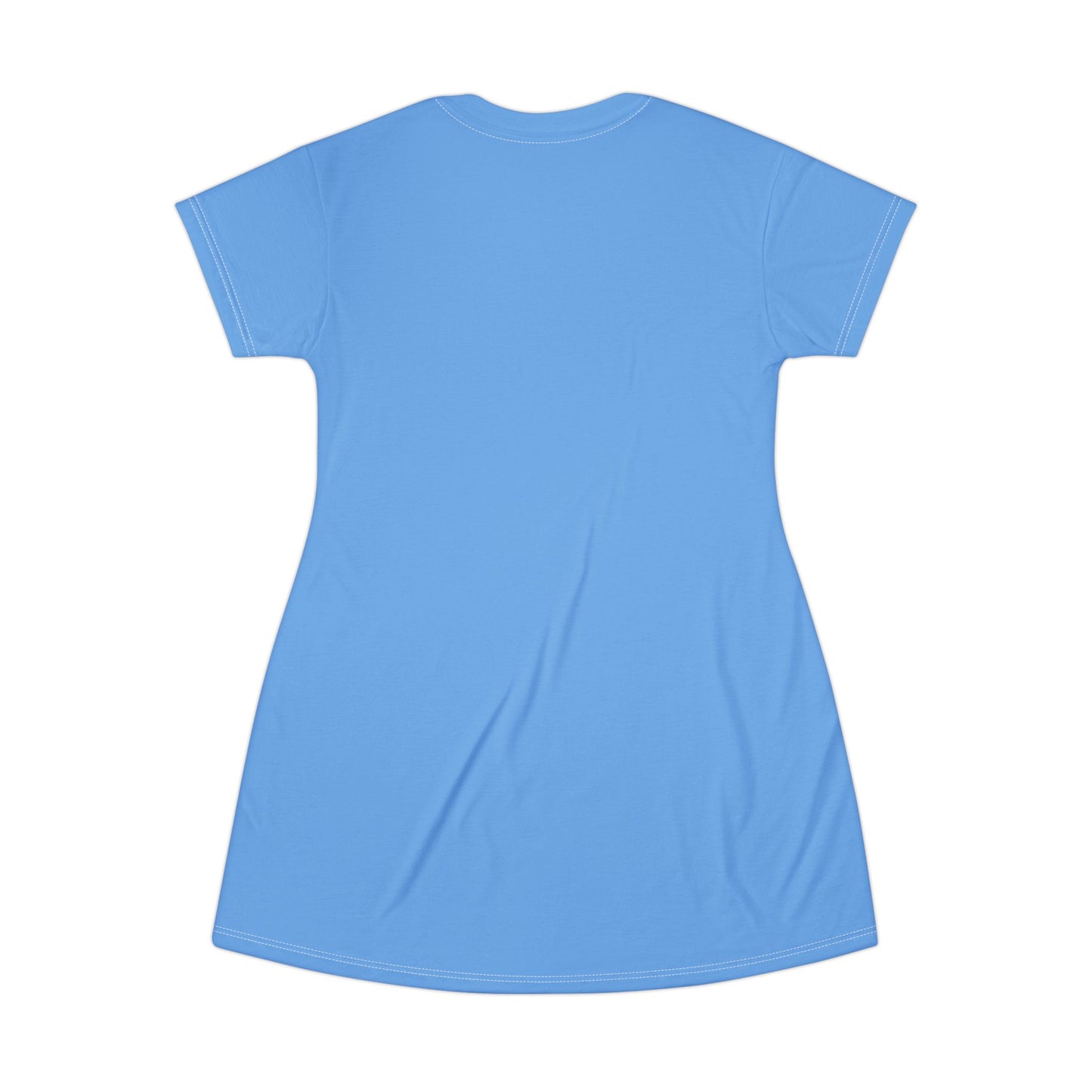 Chic Casual T-Shirt Dress for Any Occasion, Comfortable Summer Wear, Everyday Dress, Birthday Gift, Lounge Dress, Vacation Outfit
