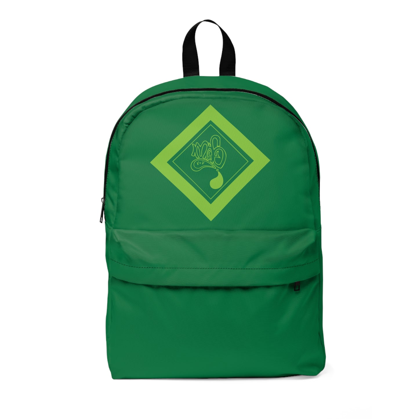 Versatile Unisex Classic Backpack - Trendy Green Backpack for Everyday Use, School, Travel, Gifts, Festivals
